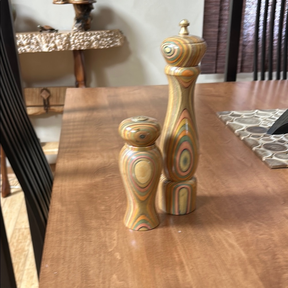 Brown Striped Decor Accents with Elegant Design